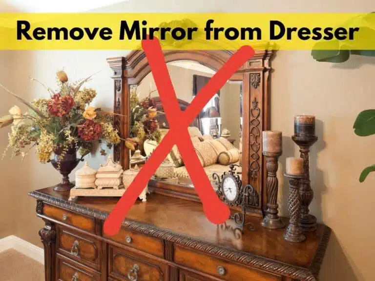 How to Remove A Mirror Glued to Wood Here’s all you need Organizing.TV