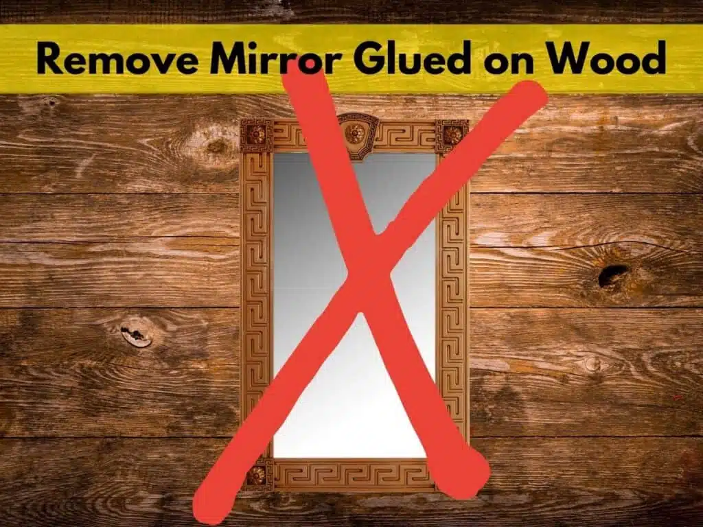 How to Remove Mirror from A Wardrobe Door Your 3 options Organizing.TV