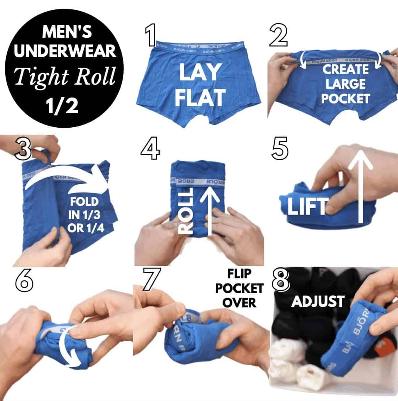How To Fold Underwear: Organization Methods Tommy John | atelier-yuwa ...