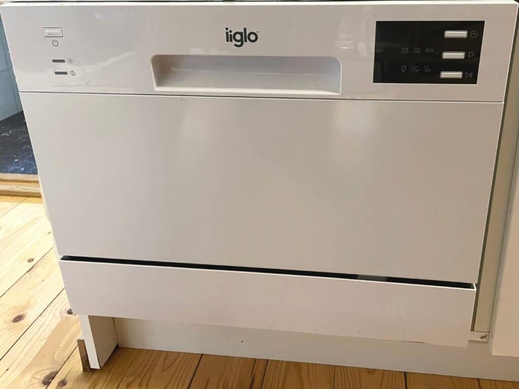 a small energy efficient dishwasher