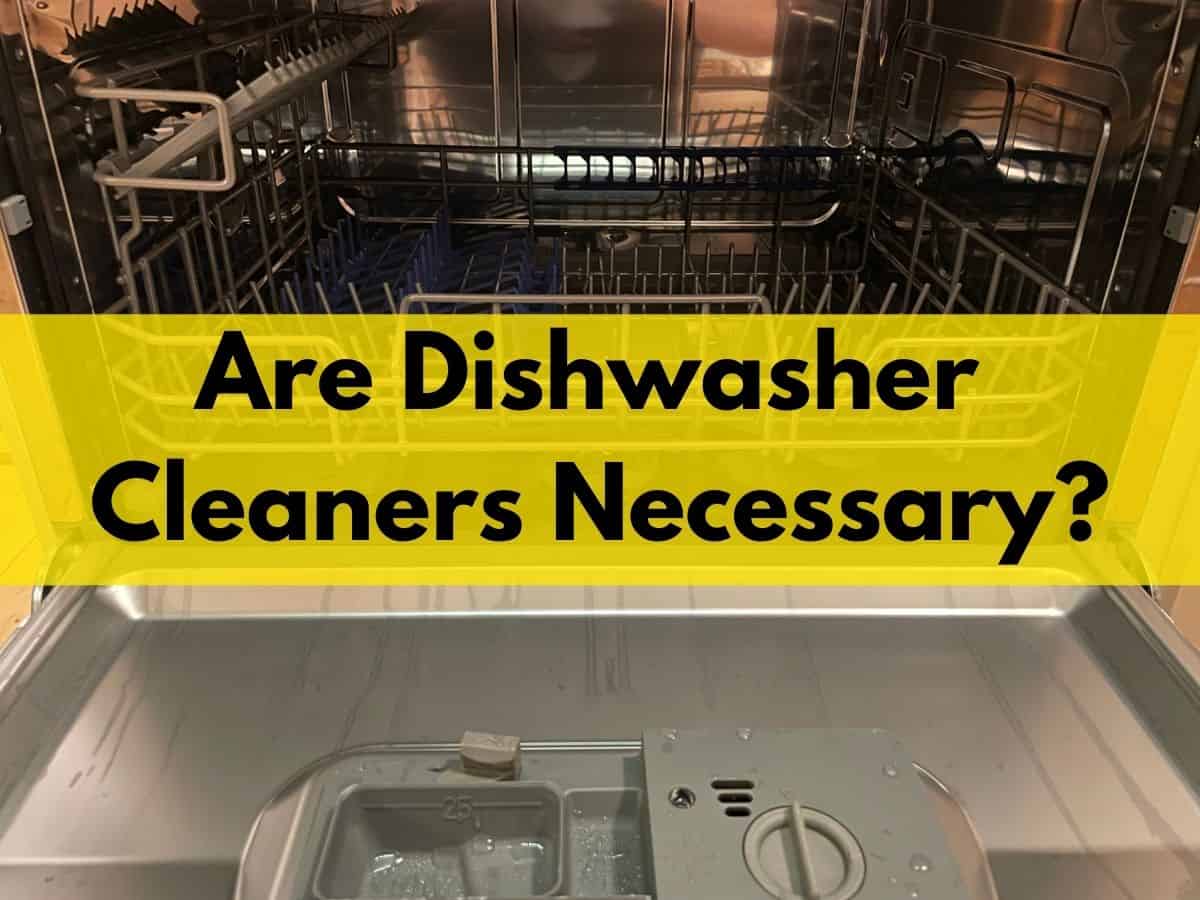 Is Dishwasher Cleaner Necessary 