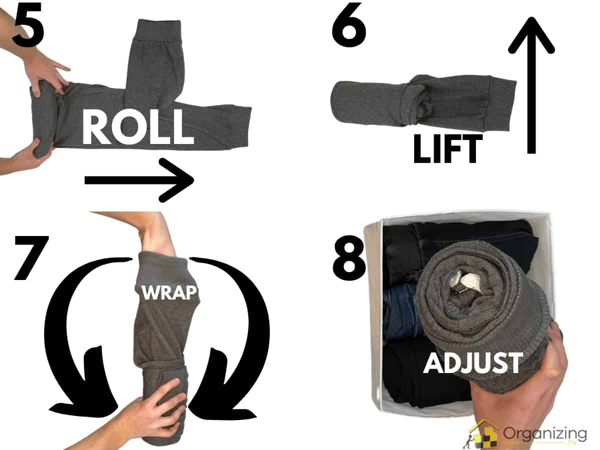 How to Fold Clothes for Packing Neat and Small (Photos + Videos