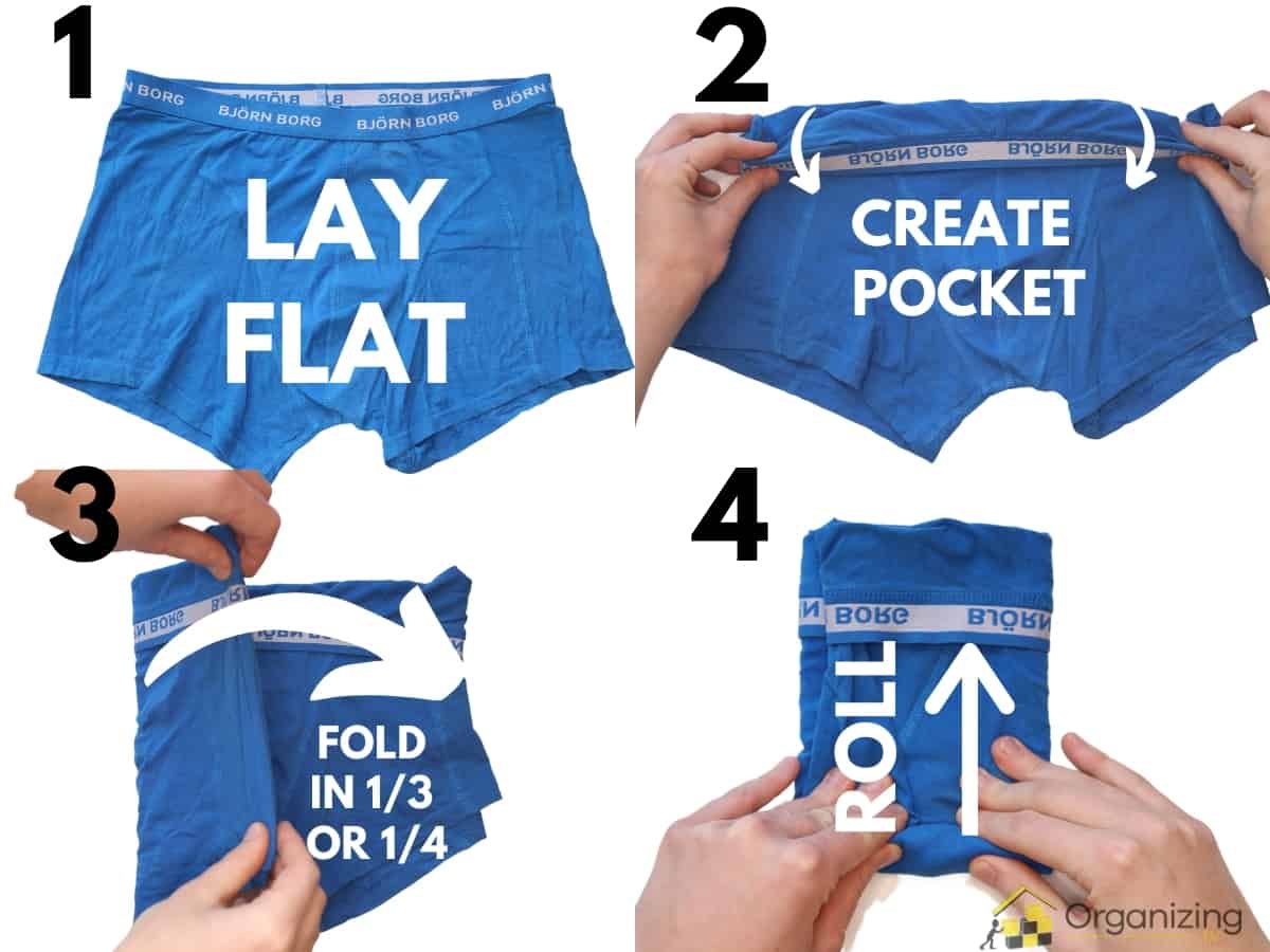 How to Fold Clothes for Packing Neat and Small (Photos + Videos