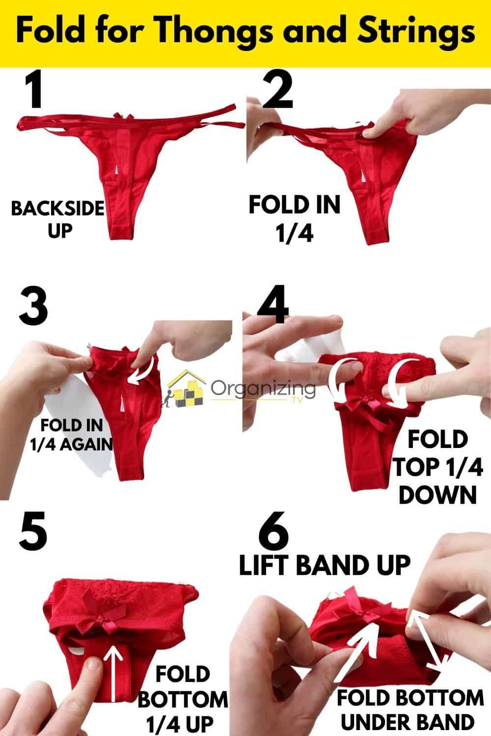 4 Clever Ways to Fold Women’s Underwear: Organizer Explains (Photos ...