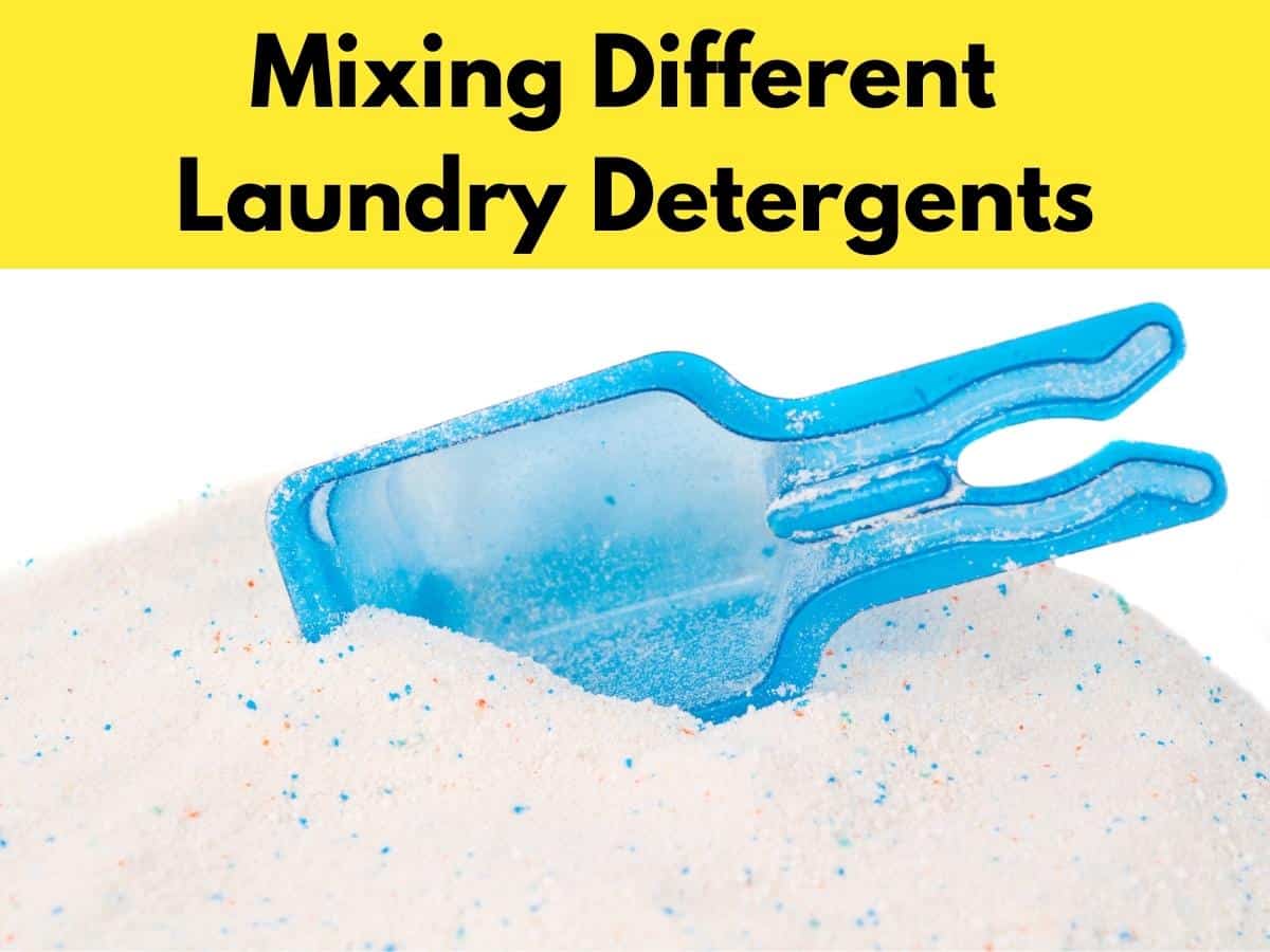 Can You Mix Different Laundry Detergents? (Is it a bad idea