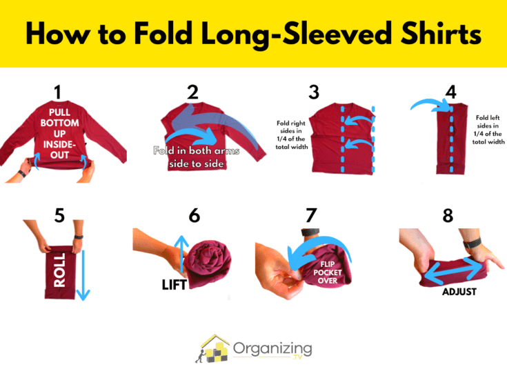 How to Fold Tank Tops: Fast and Small (Video + Photos) – Organizing.TV