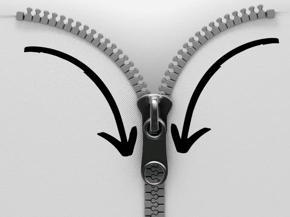 How to STOP Zippers From Falling Down (And Why It Happens) Organizing.TV