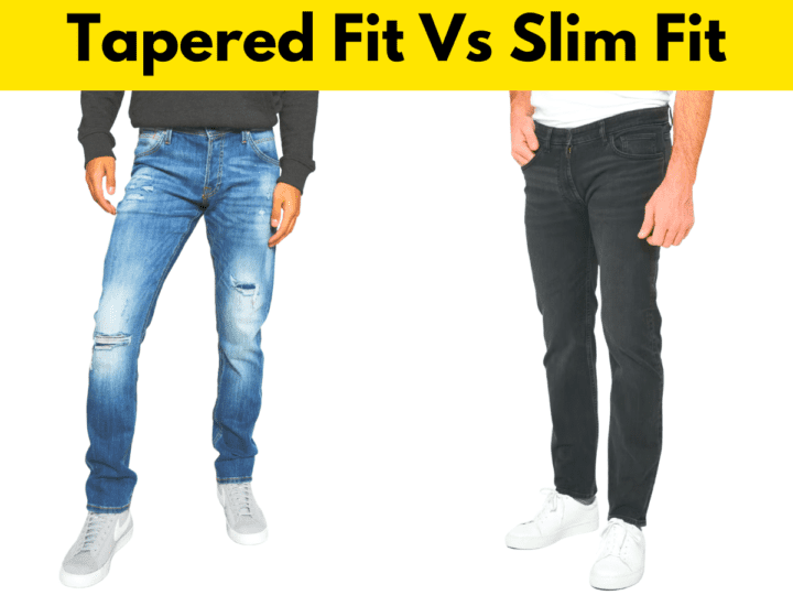 vieren Voorstel Samengesteld Tapered Fit vs Slim Fit: The Difference + What's Best for You –  Organizing.TV