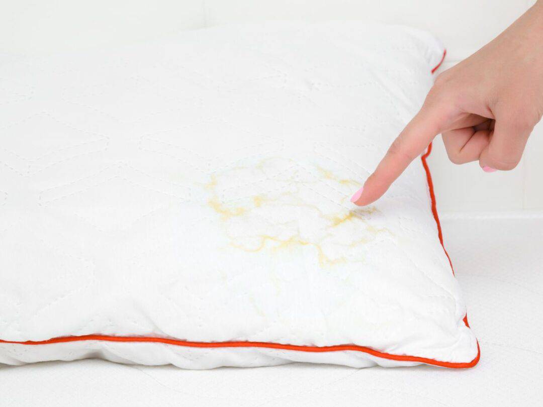 How To Remove Saliva Stains From Clothing And Pillows Organizing.TV