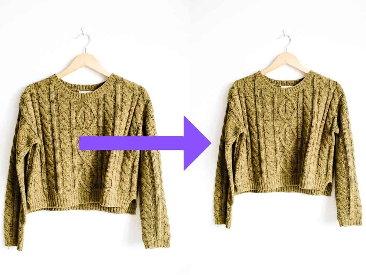 How to Shrink a Sweater Organizing.TV