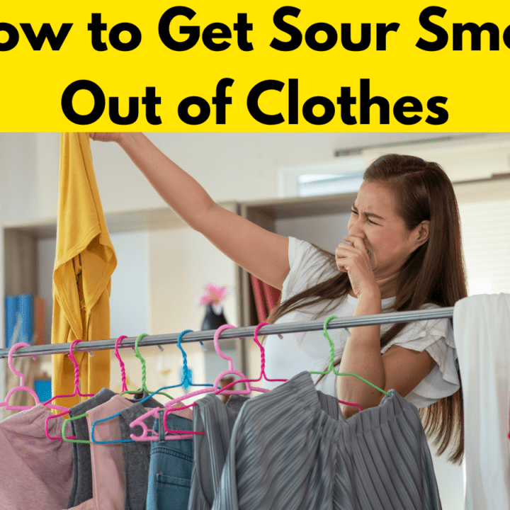 How to Get Sour Smell Out of Clothes (Stepbystep) Organizing.TV