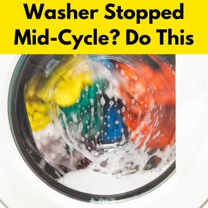 Washing Machine Lost Power MIDCYCLE? Do This Next Organizing.TV