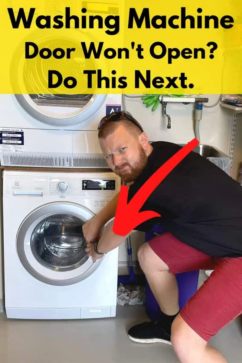 Washing Machine Door Won’t Open? Why and How to Fix It Organizing.TV