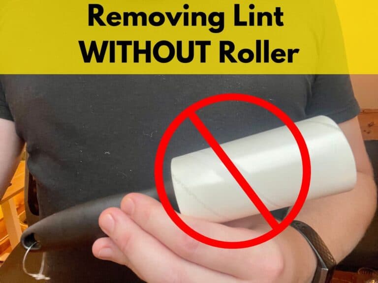 11 Ways to Remove Lint From Clothes (Without a roller)