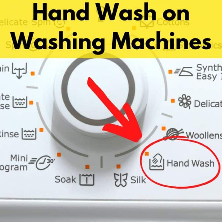 What Is Hand Wash on Washing Machines (Safe to Use on Delicates