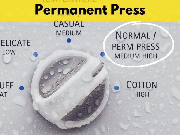 What Is Permanent Press on Washers? (When To Use It)