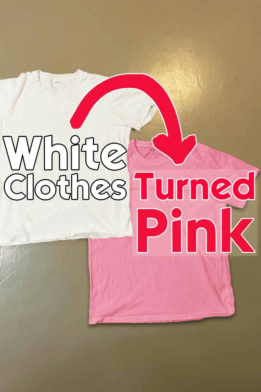 Why Does White Clothes Turn Pink (and How To Fix It) Organizing.TV