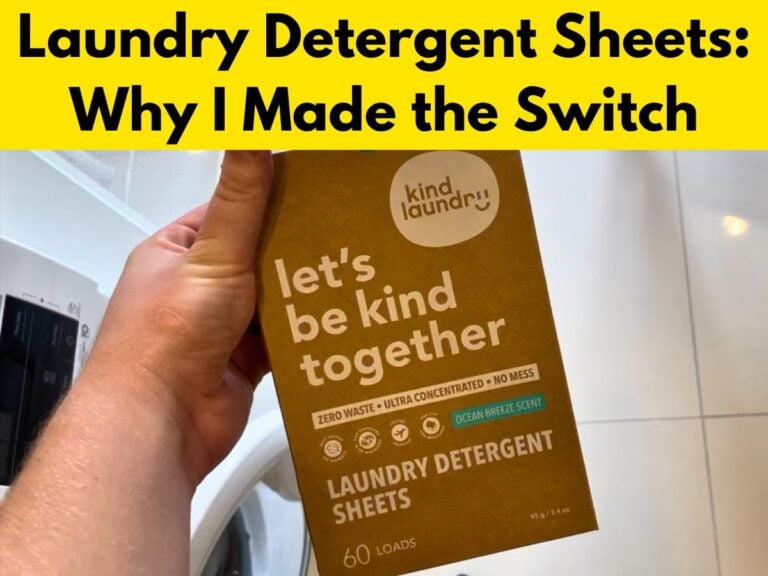 How to Use Laundry Detergent Sheets (+Why I Made the Switch)