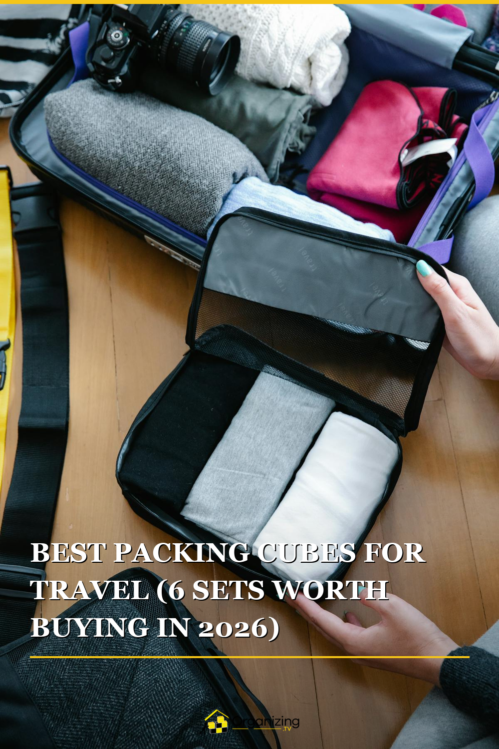 My 6 Favorite Packing Cubes for Travel Pinterest pin