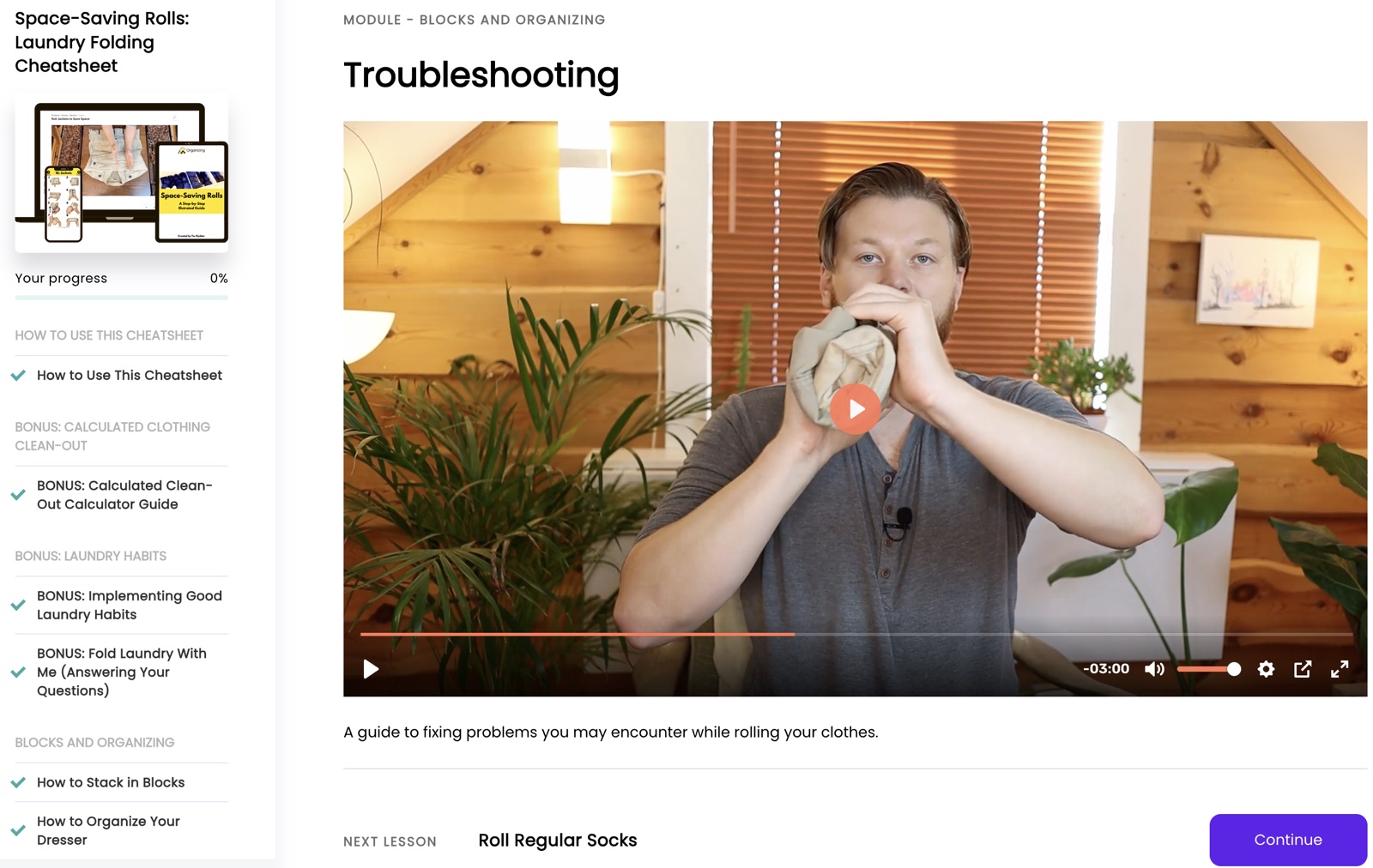 Tor on camera in the troubleshooting video
